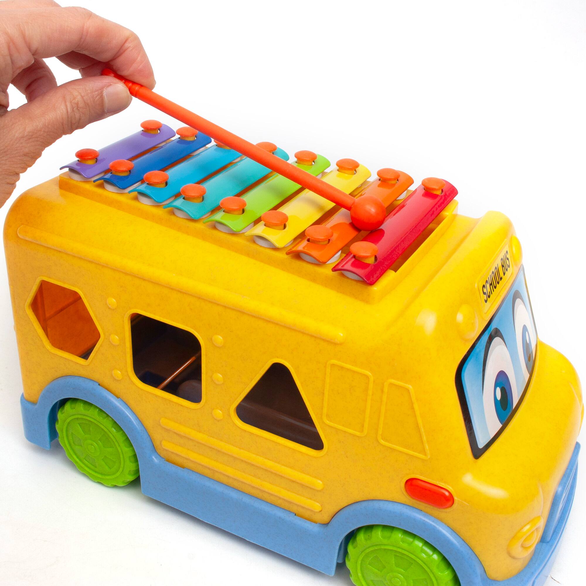 Roo Crew Xylophone School Bus Shape & Sort